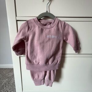 Got it from my momma matching sweat set size 3-6m